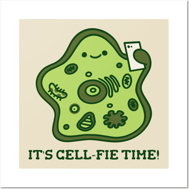 It's Cell-Fie Time Design Wall Art by ArtPace